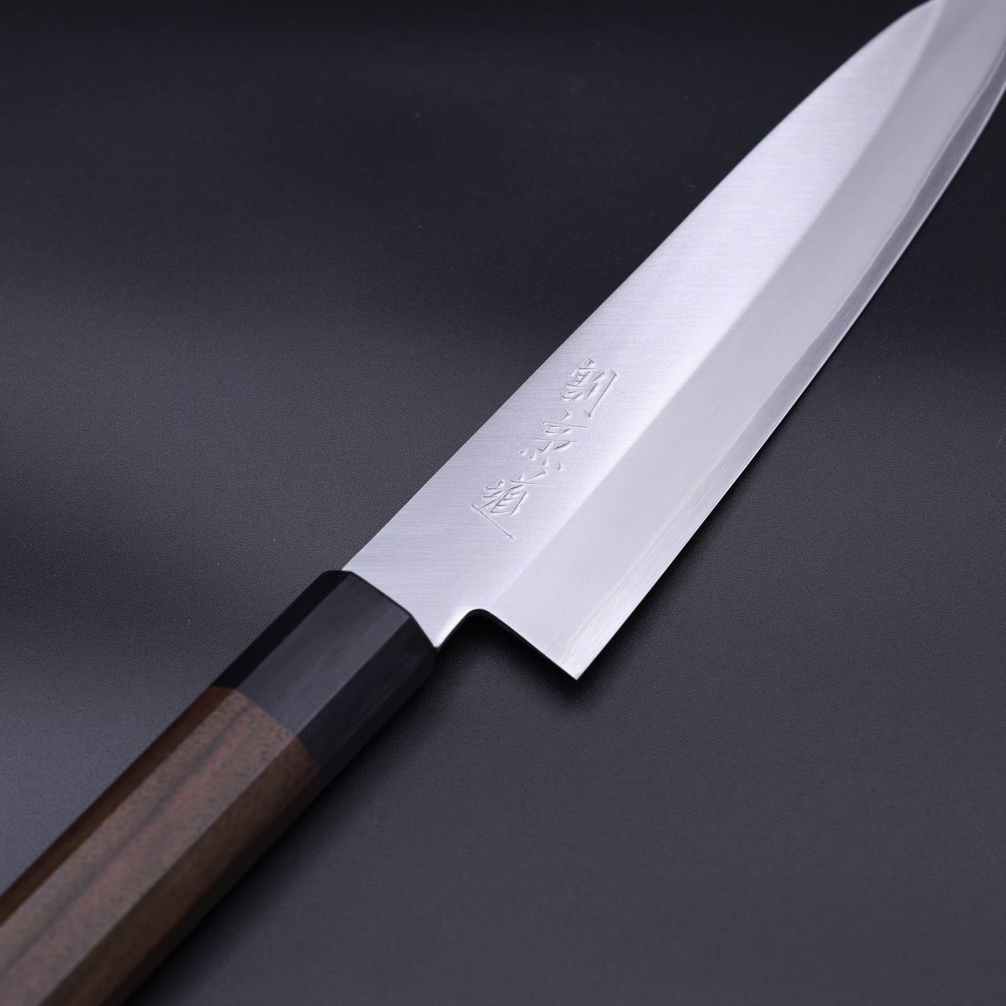 Miki Aogami Stainless Clad Gyu-Santoku 180mm