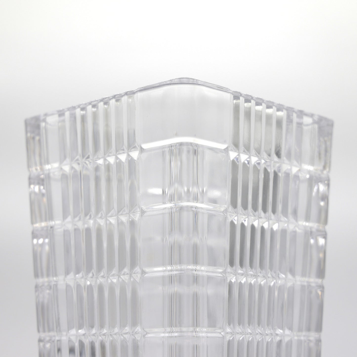 Toyo Sasaki Glass Square Vase
