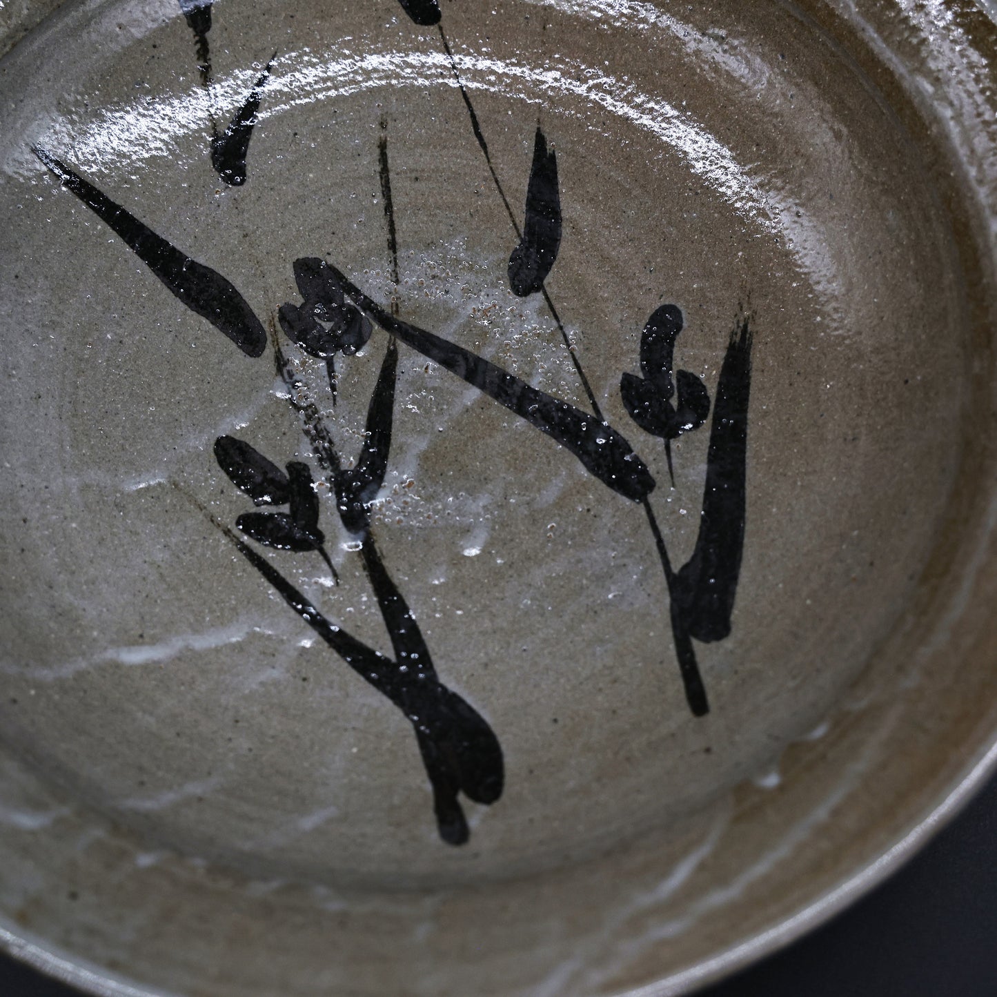 Karatsu-ware Kojiro Kiln Large Plate