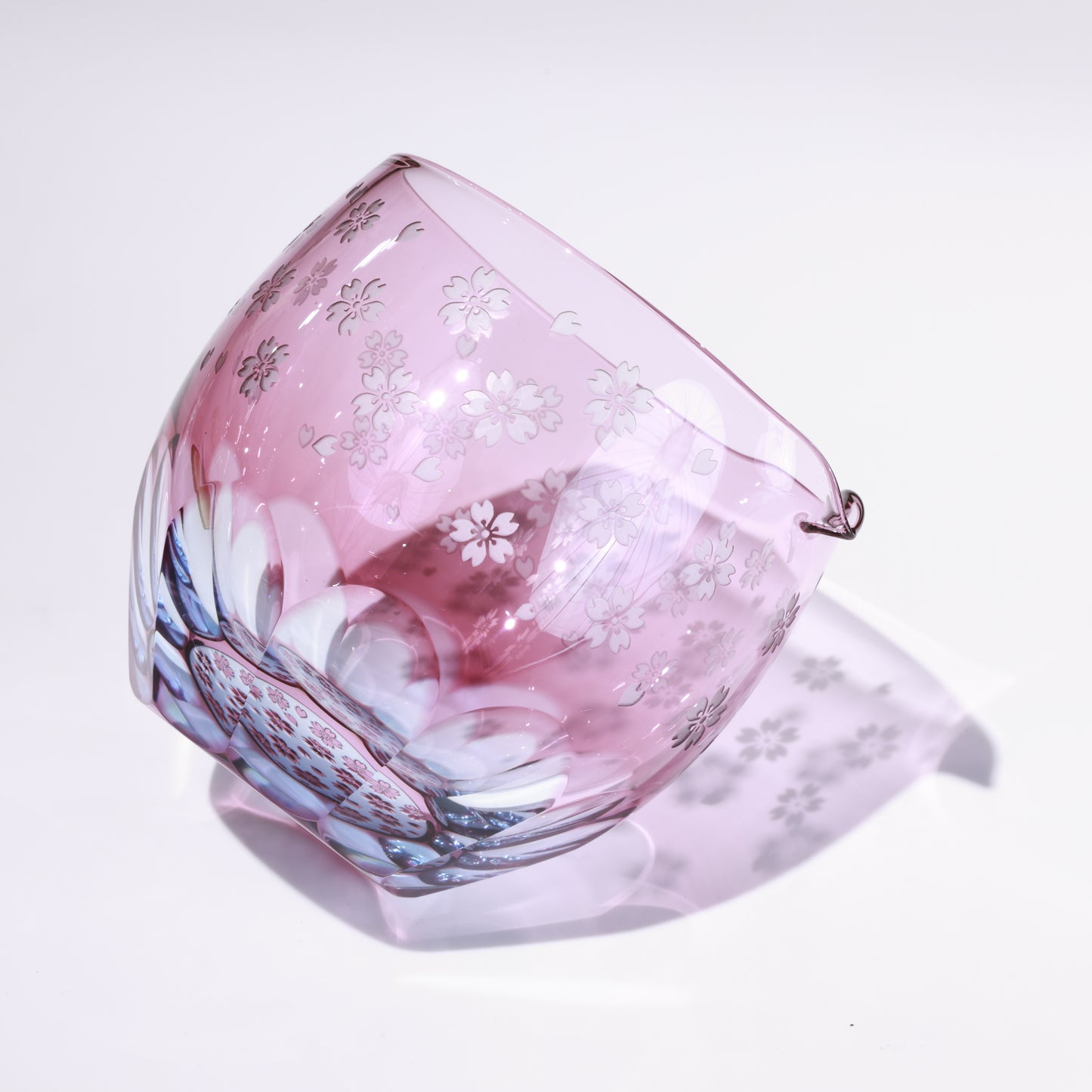Edo Kiriko "Sakura Blossoms" Set A