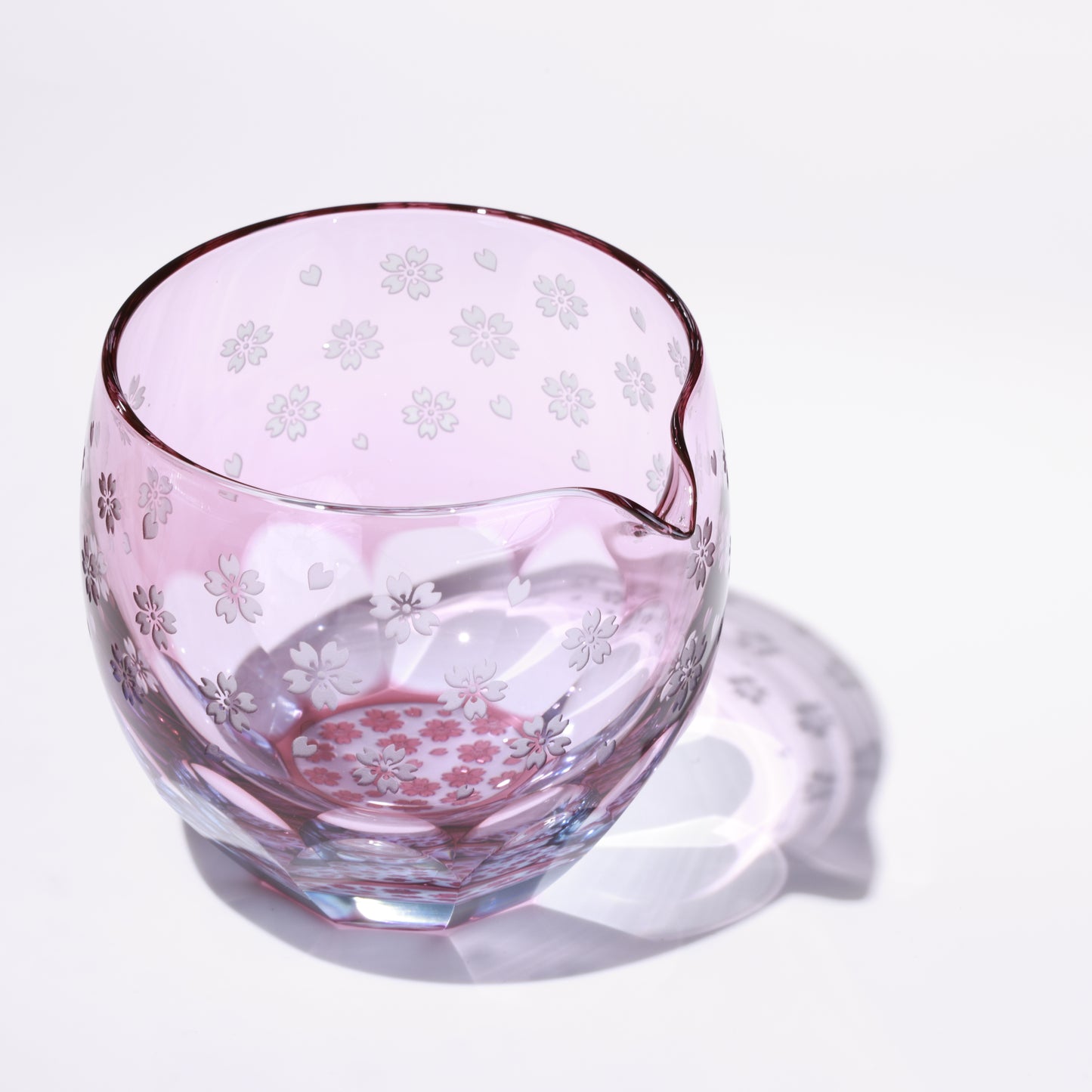 Edo Kiriko "Sakura Blossoms" Set A