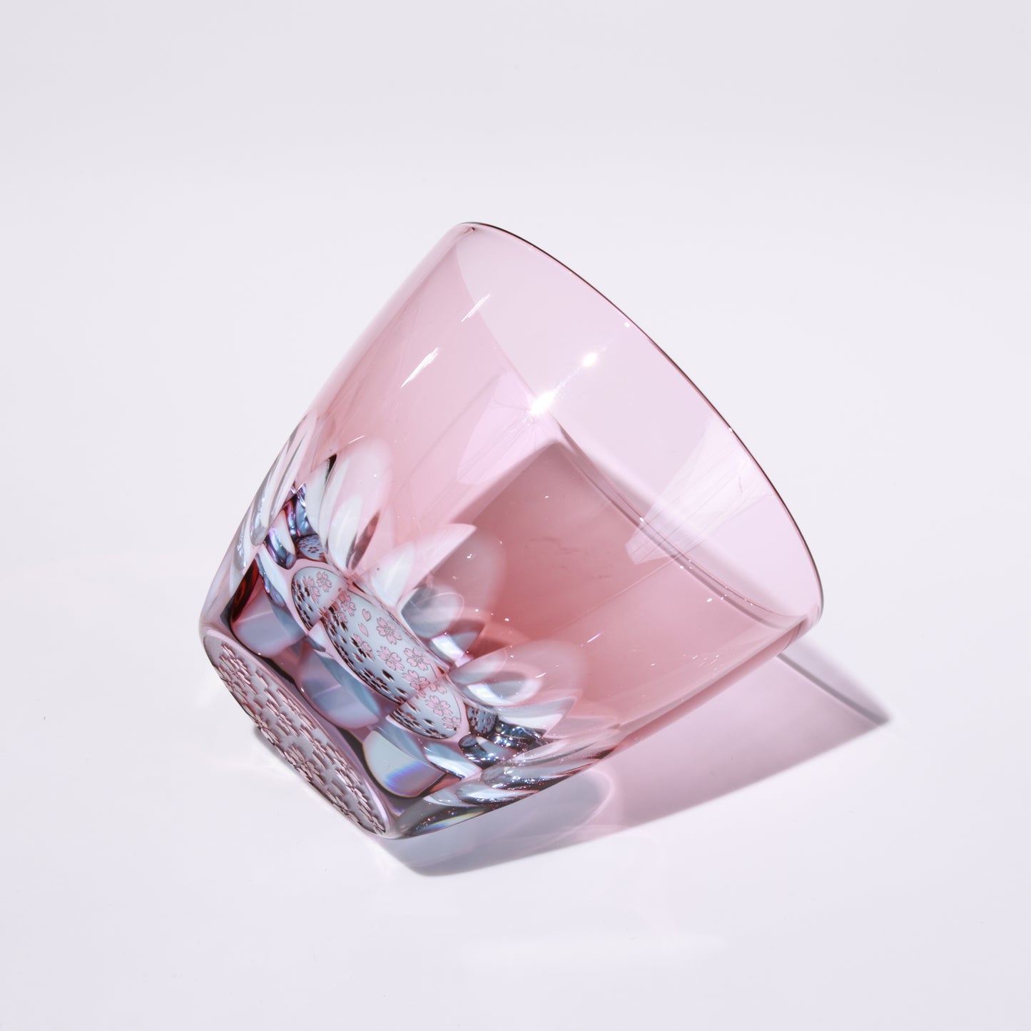 Edo Kiriko "Sakura Blossoms" Set A