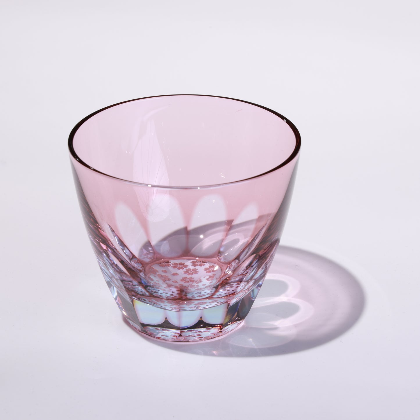 Edo Kiriko "Sakura Blossoms" Set A