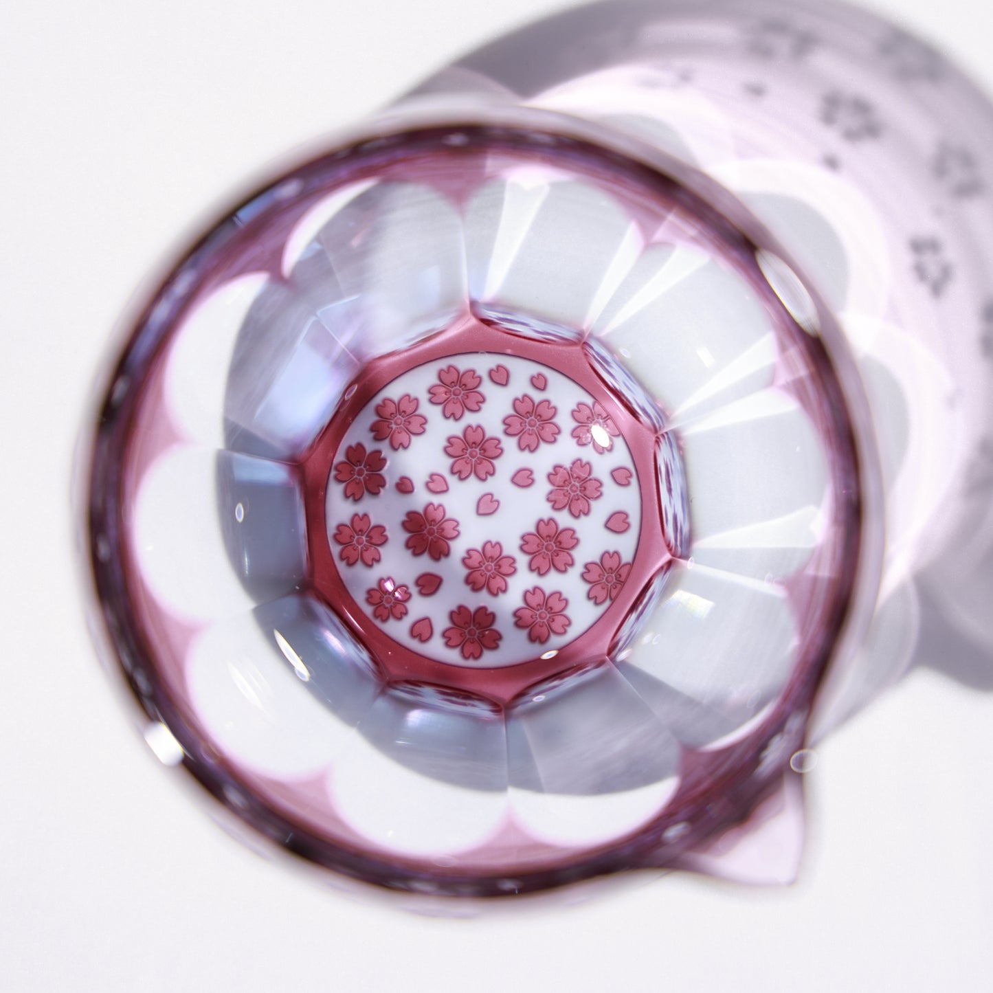 Edo Kiriko "Sakura Blossoms" Set A