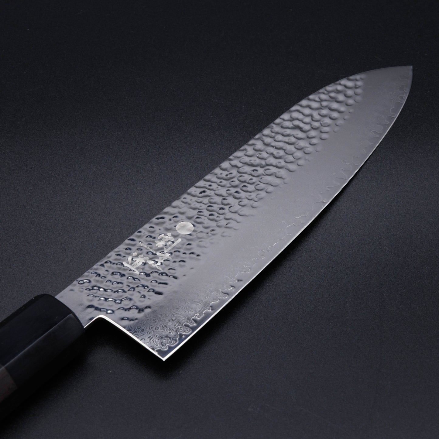 OHZAWA VG10 Damascus Veg-Santoku Knife 180mm