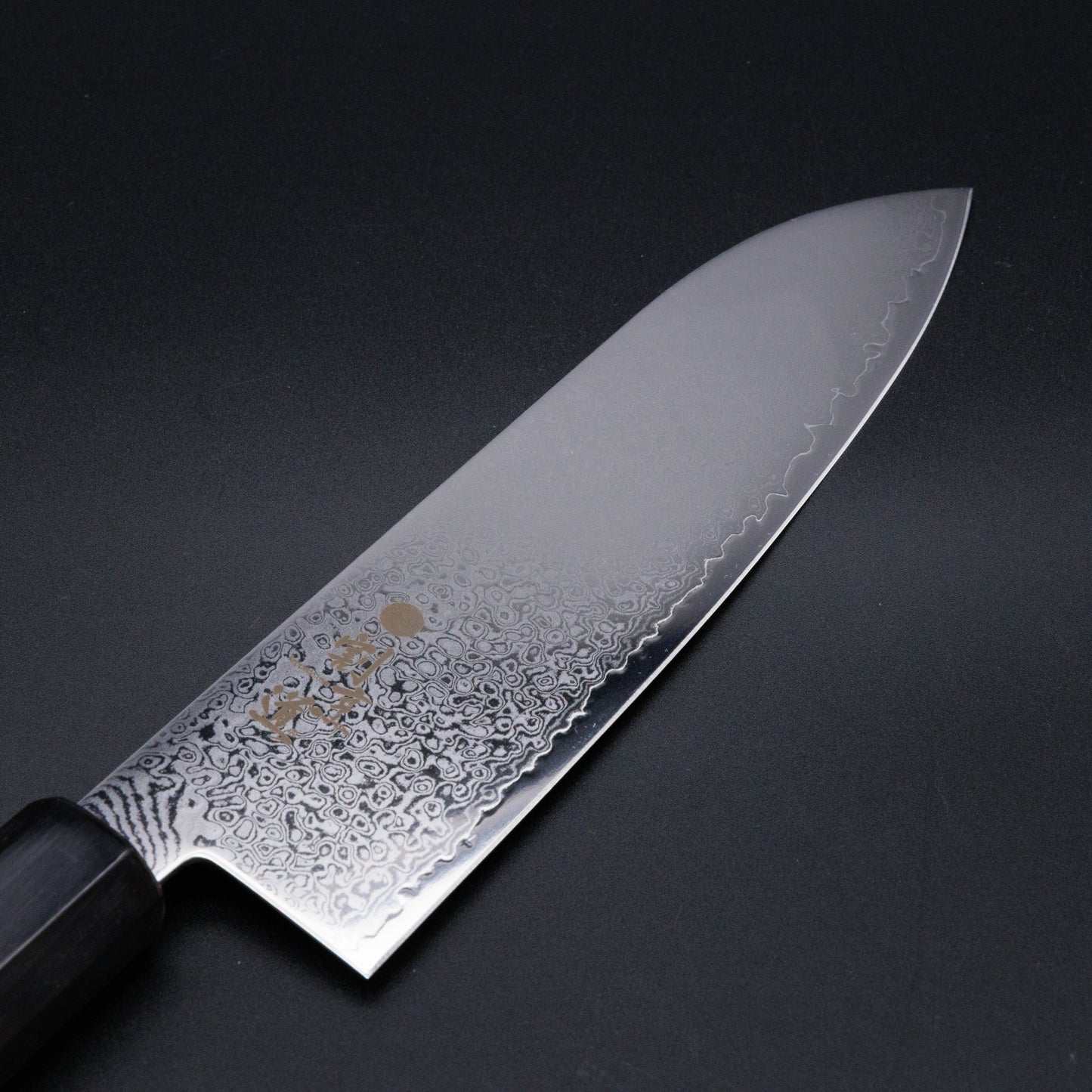 OHZAWA VG10 Damascus Veg-Santoku Knife 180mm