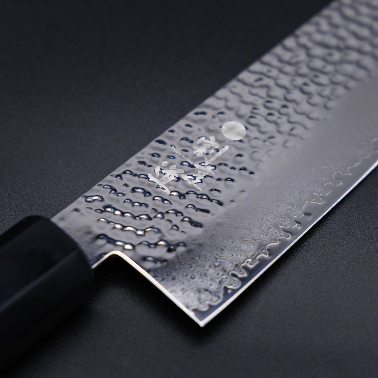 OHZAWA VG10 Damascus Veg-Santoku Knife 180mm
