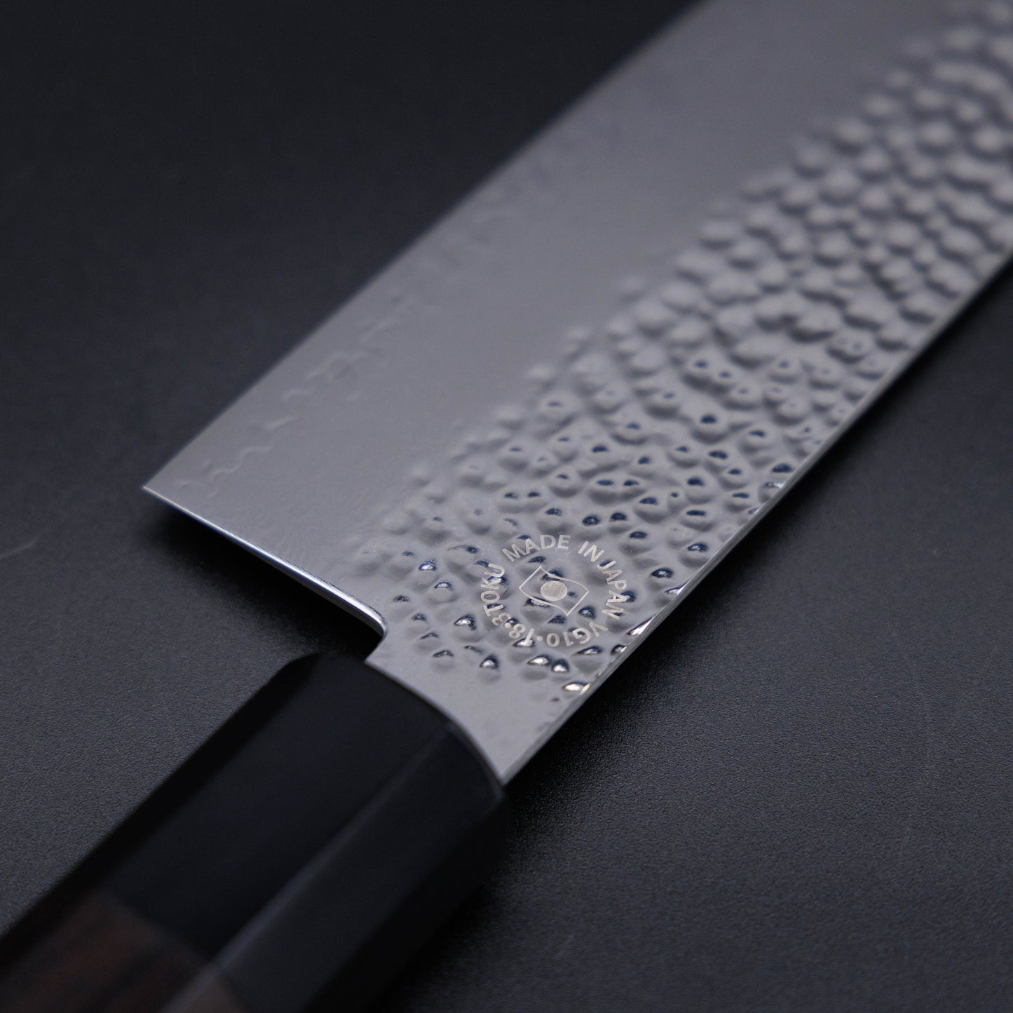 OHZAWA VG10 Damascus Veg-Santoku Knife 180mm