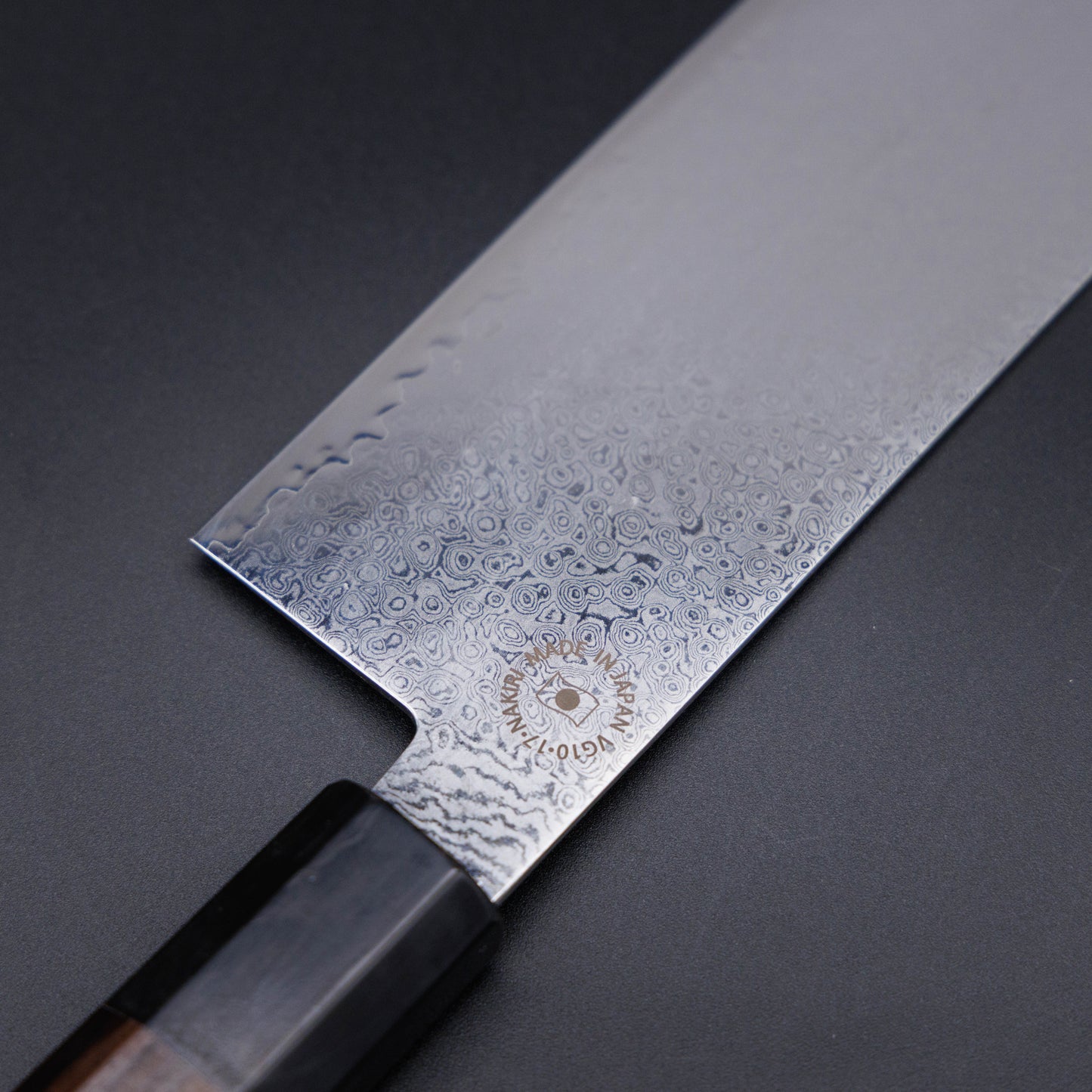 OHZAWA VG10 Damascus Nakiri Knife 170mm