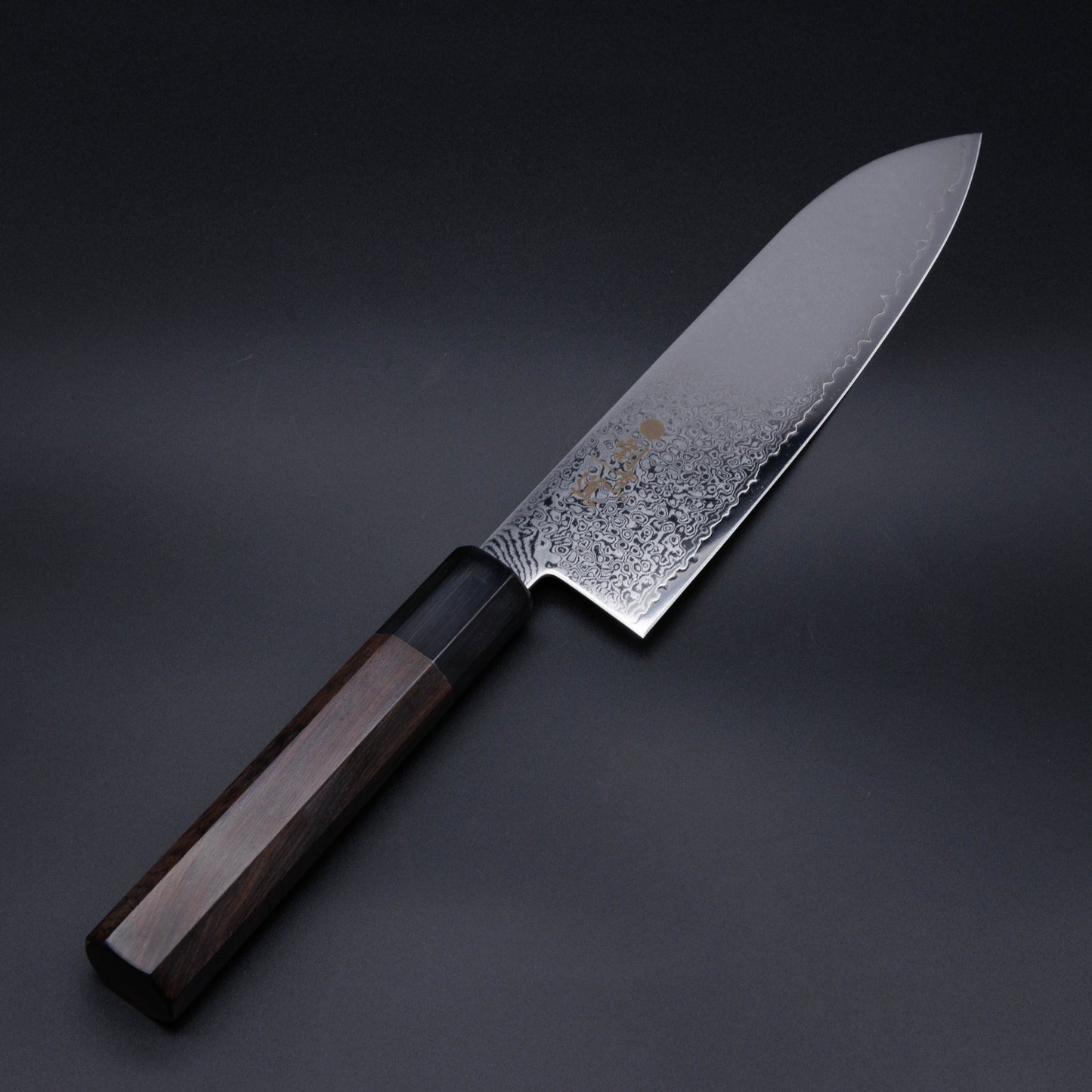 OHZAWA VG10 Damascus Veg-Santoku Knife 180mm