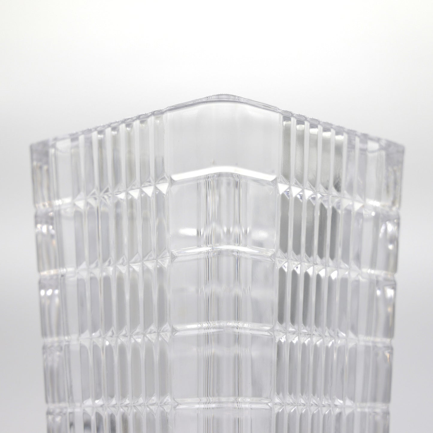 Toyo Sasaki Glass Square Vase