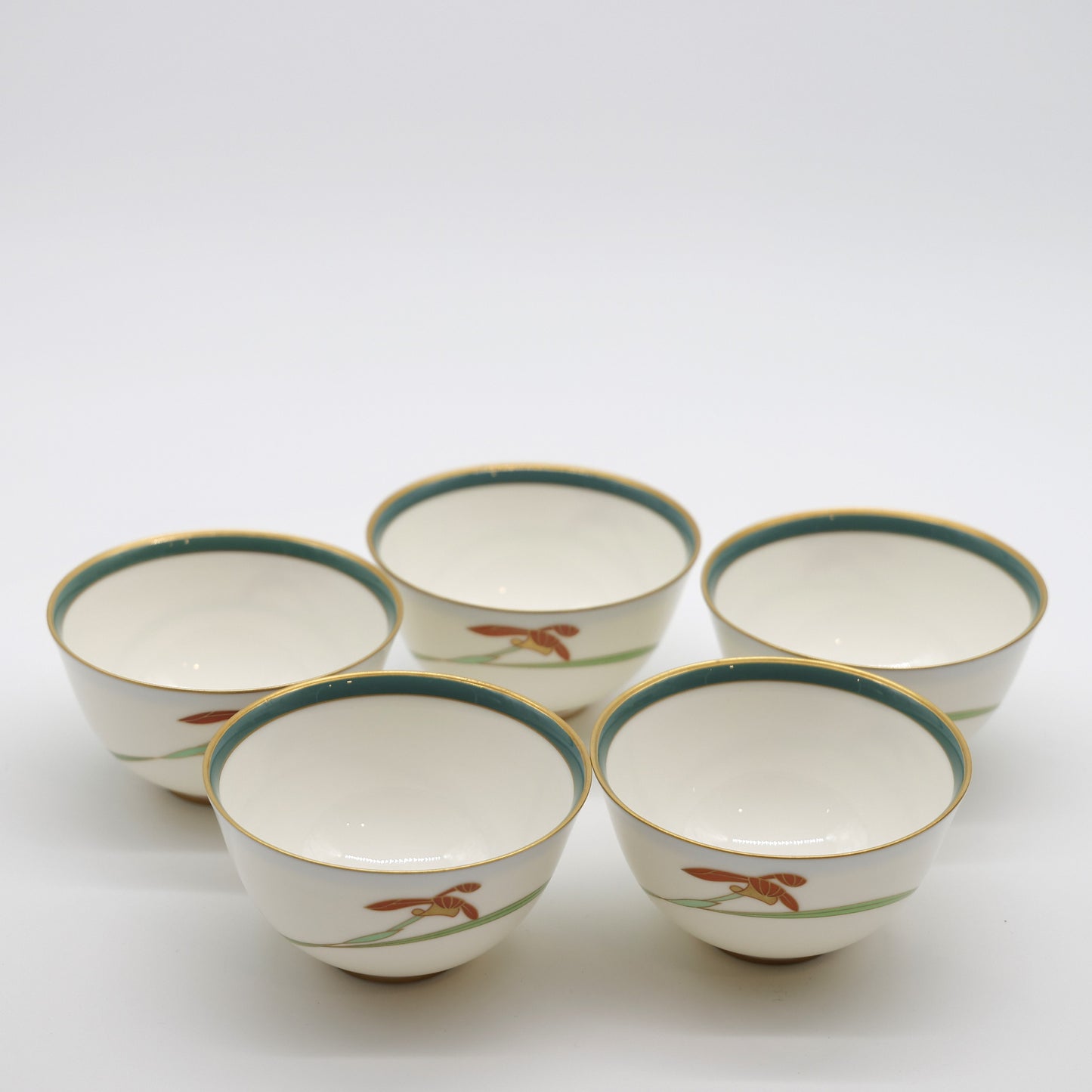 Arita-ware Koransha Tea Cup Set of 5