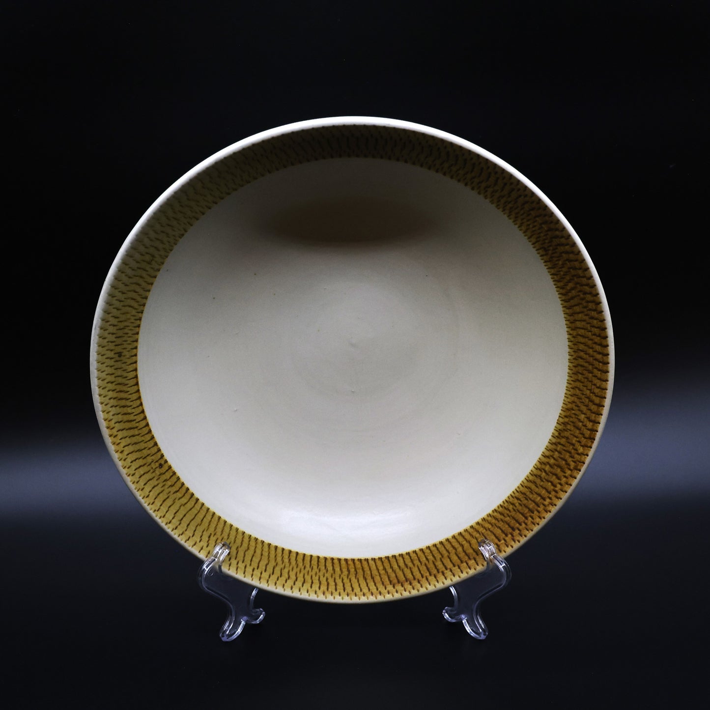 Tobe-ware Deep Plate Yellow