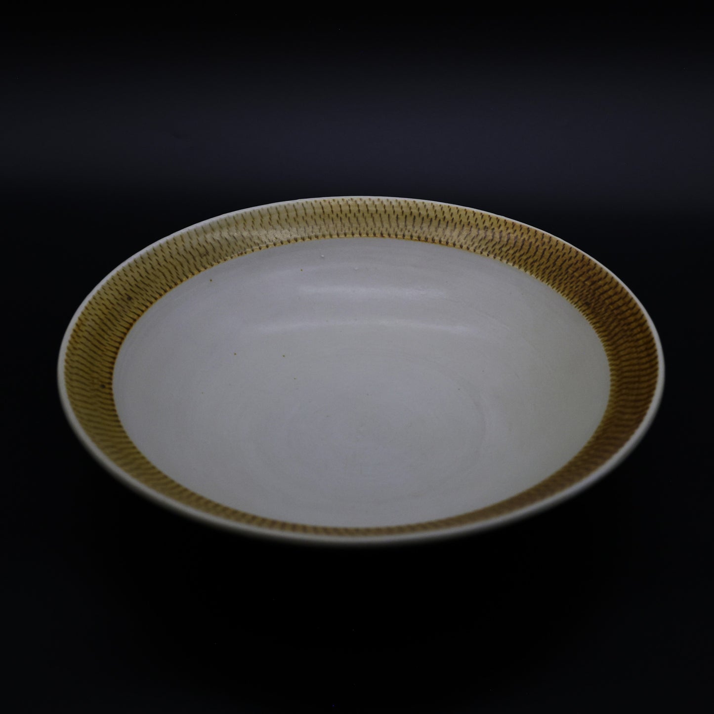 Tobe-ware Deep Plate Yellow