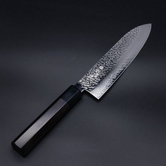 OHZAWA VG10 Damascus Veg-Santoku Knife 180mm